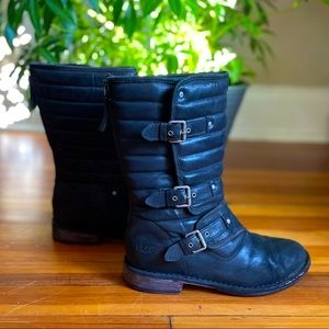Zip Up UGG Boots